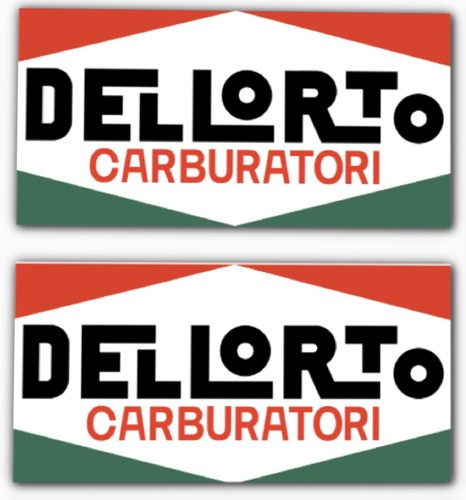 Paire stickers dellorto - paire, de