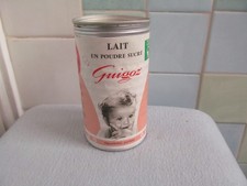 Boite à lait en poudre sucré  GUIGOZ   1950-1960