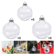 Boule de Noël transparente 6