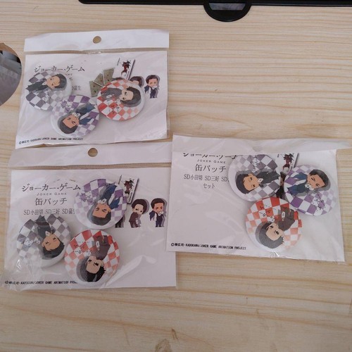 Joker game mini - badge, set