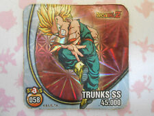 TRUNKS SS (HOLO) - STAKS MAGNET 058 - DRAGON BALL Z - PANINI - VERY GOOD CONDITION