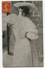 ARTIST / CASSIVE ANBIGUE / ILLUSTRATOR POSTCARD Small slot left side