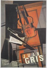 [AFFICHE D'ART] Juan GRIS: Le violon #Orangerie #Paris