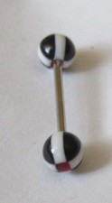 PIERCING DE LANGUE BARBELL 19