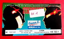 ticket billet place concert