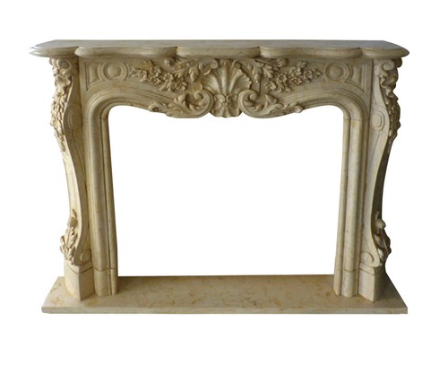 Cheminée classique marbre - en,