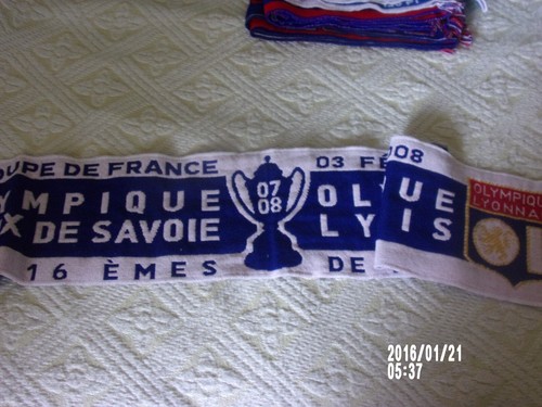 Echarpe olympique lyonnais - lyonnais, vs