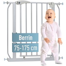 ib style®BERRIN  barrière de sécurité  porte d'escalier sécurité de bébé serrage