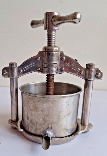 Ancienne presse jus avec - presse, à