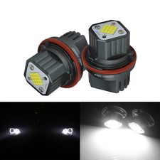 2x 80W Angel Eyes LED Phare