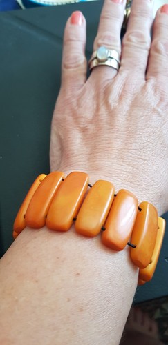 Bracelet vintage bakélite - vintage,