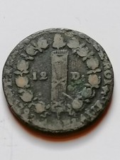 FRANCE. 12 Deniers Français