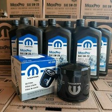 LOT HUILE MOPAR 7x + FILTRE