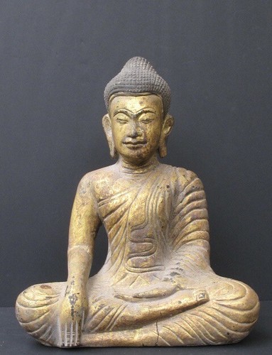 Bouddha khmer bois - bouddha, en