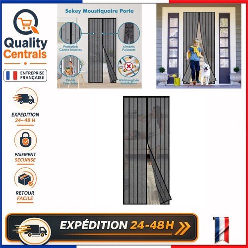 Moustiquaire magnétique porte