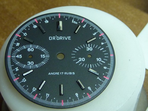 Cadran montre chronographe - de,
