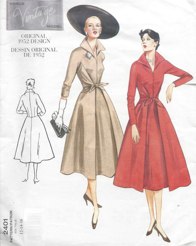 Patron couture vintage - patron,