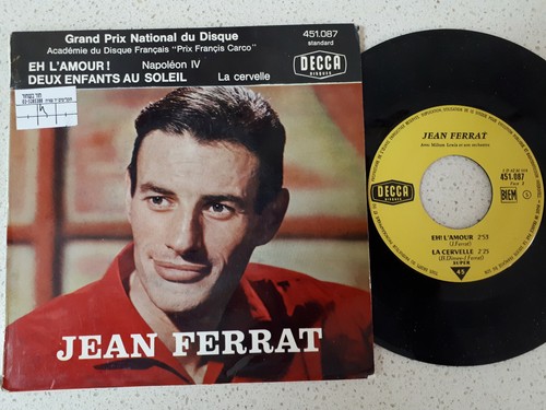 Vinyl jean ferrat eh - 7",