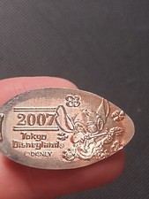 COIN PRESSED PIECE PENNY DISNEY LILO STICH 2007 RARE ANCIEN COLLECTION