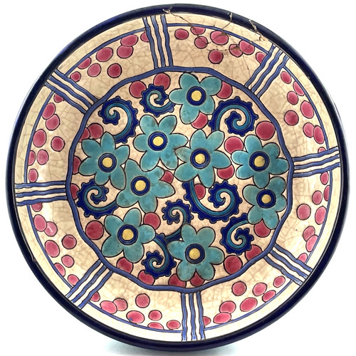 Antique art deco longwy - art,