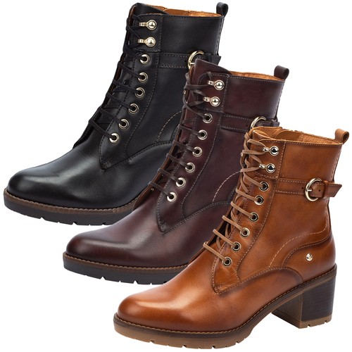 Pikolinos bottines cuir - cuir, À