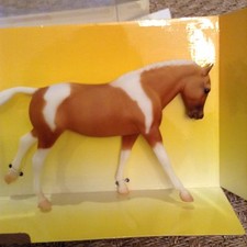 Breyer No 702497 Sassafras palomino pinto paint pony w box limited welsh show