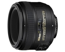 Nikon AF-S NIKKOR 50mm f/1.4G Lens - Black