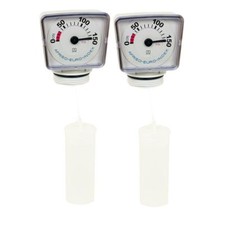 Lot de 2 jauges mécanique