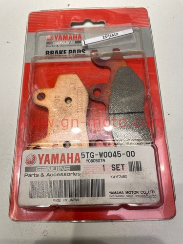 Jeu plaquettes avant yamaha - de,