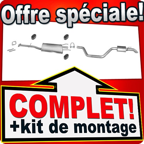 Ligne pot échappement pour - d'échappement,