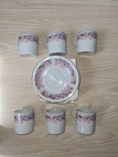 Service 6 Tasses + Soucoupes