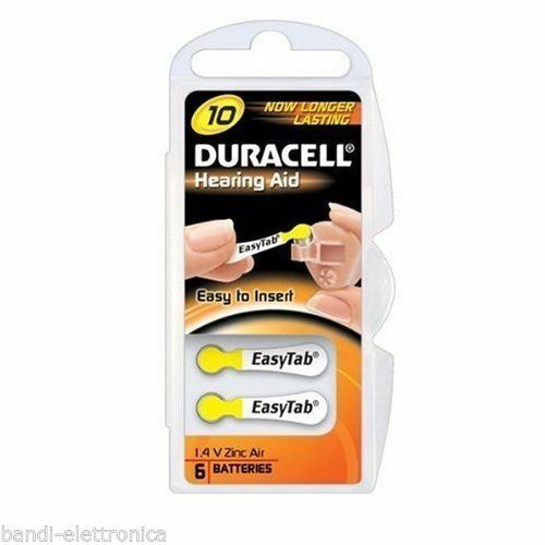 Duracell da10 acoustique - duracell,