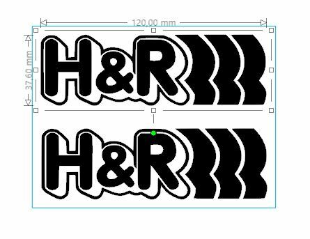 Stickers fun tuning - h&r,