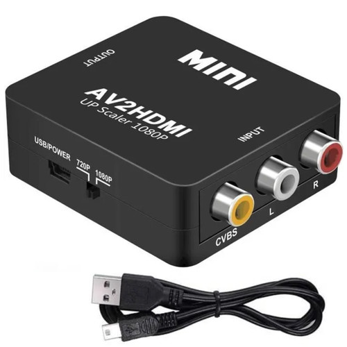 Adaptateur rca hdmi cvbs - rca,