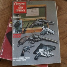 Revue GAZETTE WEAPONS n°140 1985 Russian revolver taurus fat rifle ardennlame