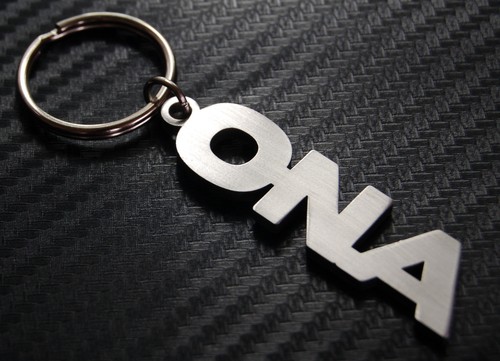 Ona porte clé acier - ona, porte-clé