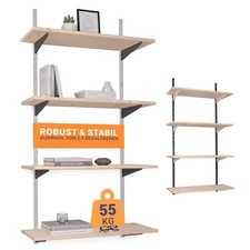 Étagère Murale Anthracite