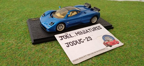 Pagani zonda c12 - pagani, bleu