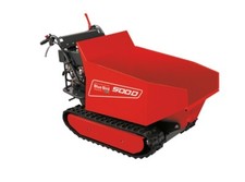 Brouette Blue Bird Carrier 500 Dh Moteur Loncin 196Cc Charge 500Kg Hydraulique