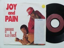 Rob Base & D.J. E-Z Rock  ‎– Joy And Pain  Clever 14269 7     FRANCE  7"   