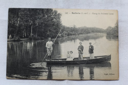 Salbris étang buisson - étang,