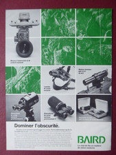 10/1985 PUB BAIRD VISION NIGHT VISION GOGGLE NVG LEOPARD FRENCH AD