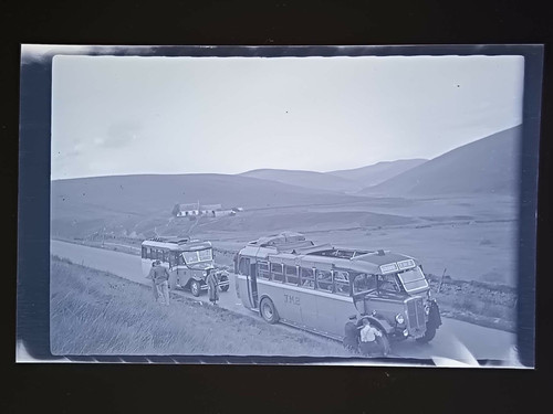 Negatif ancien bus - ancien,