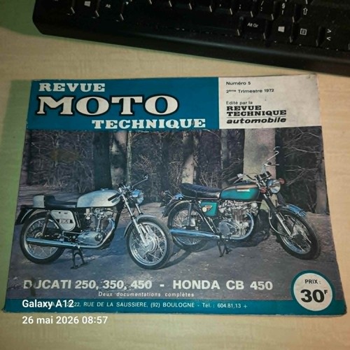 Rtm honda cb450 ducati - rtm,