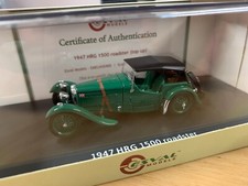 Esval EMEU43040D - Sport roadster HRG 1500 de 1947 fermé vert 1/43 