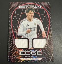 Arda Guler 2024-25 Panini Obsidian Cutting  Edge Patch Red Pulsar 1/3 #CE-AG