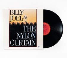 Billy Joel Nylon Curtain Autographed Signed Album LP Record Beckett BAS COA