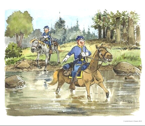 Tuniques bleues cheval - tuniques,