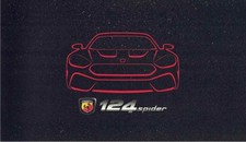 Catalogue Brochure Abarth 124 Spider 03/2016 Belgique en français