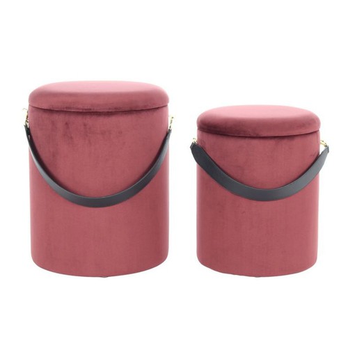 Lot poufs coffres - &, de